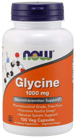 NOW FOODS Glütsiin - Glütsiin 1000 mg 100 kapslit