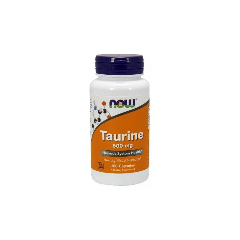Now Foods tauriin - tauriin 500 mg 100 kapslit