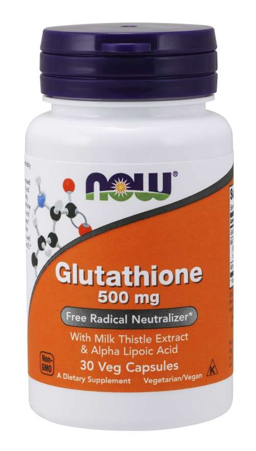 NOW FOODS Glutation 500 mg 30 kapslit