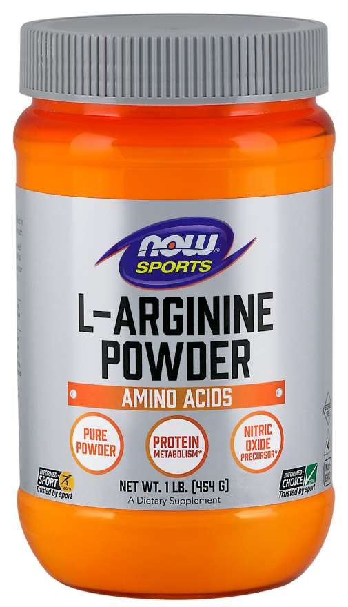 NOW FOODS L-arginiini pulber 454 g