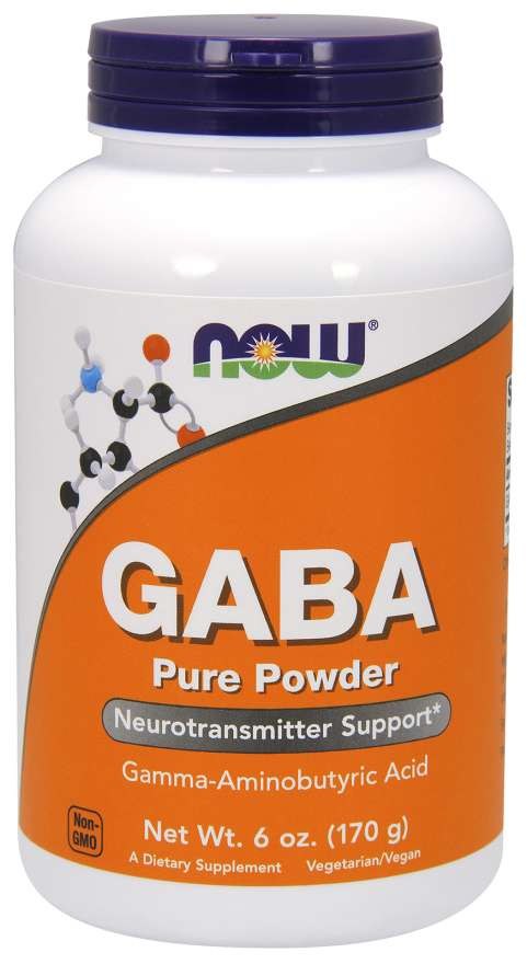 NOW FOODS GABA puhas pulber 170 g