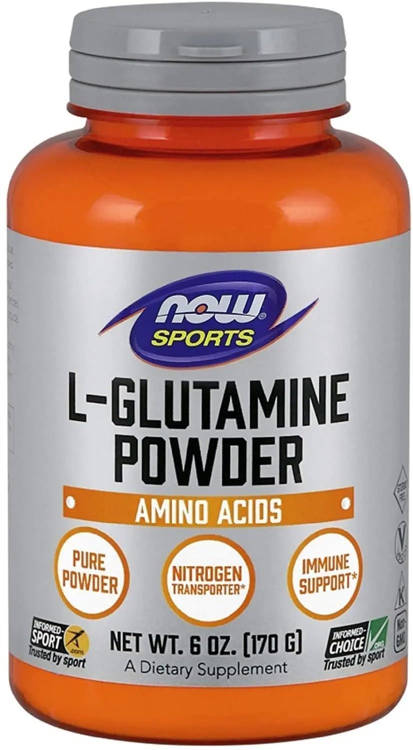 NOW FOODS L-glutamiini pulber - L-glutamiin 500 mg 170 g