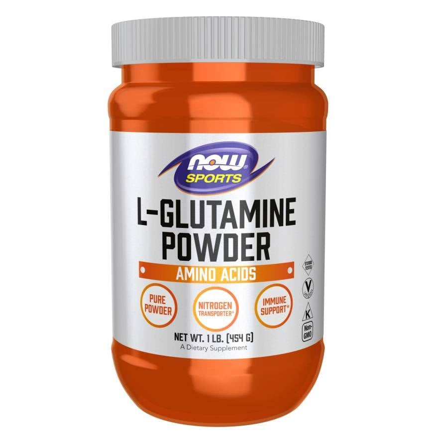 NOW FOODS L-glutamiini pulber – L-glutamiin 454 g