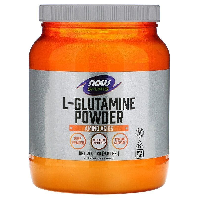 NOW FOODS L-glutamiin 1000 g