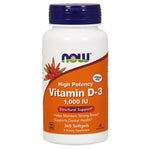 Now Foods D3-vitamiin 1000 IU 360 kapslit