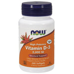 Now Foods D3-vitamiin 2000 IU 240 kapslit