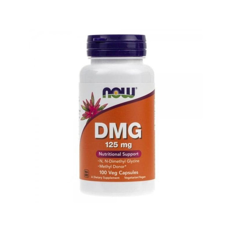 NOW FOODS DMG N-dimetüülglütsiin 125 mg 100 kapslit