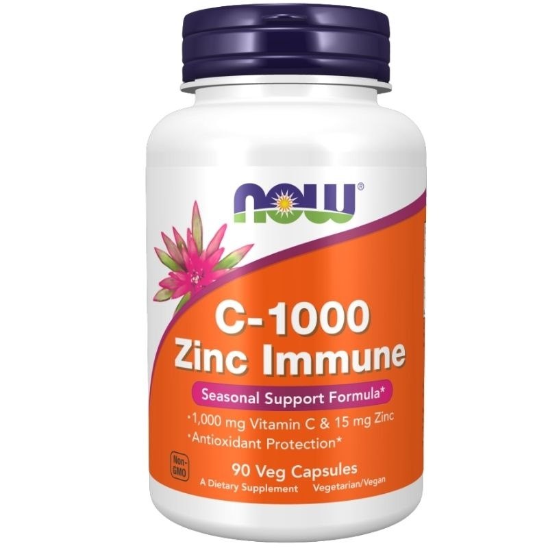 NOW FOODS C-1000 tsink immuunsüsteemile 90 kapslit