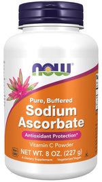 Now Foods naatriumaskorbaat – C-vitamiini pulber – puhverdatud C-vitamiin – naatrium-L-askorbaat 227 g
