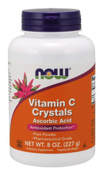 Now Foods C-vitamiini kristallid - C-vitamiin 227 g