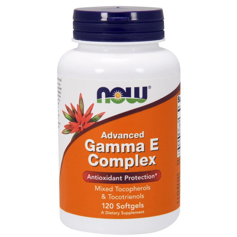 NOW FOODS gama E-kompleks 120 kapslit