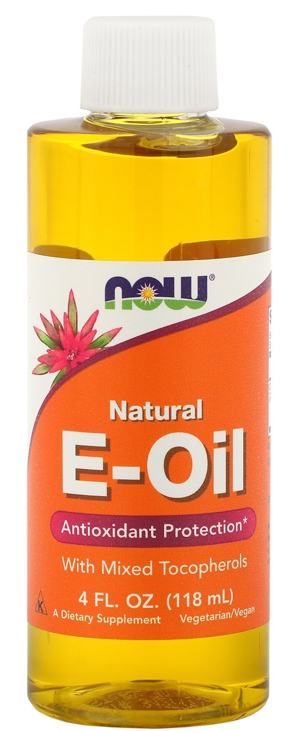 NOW FOODS E-õli – looduslik E-vitamiin koos segatokoferoolidega 118 ml