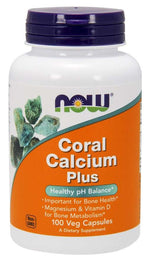 NOW FOODS Koralkaltsium Plus, 100 kapslit