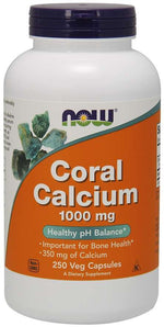 Now Foods Korallkaltsium – Korallkaltsium 1000 mg 250 kapslit