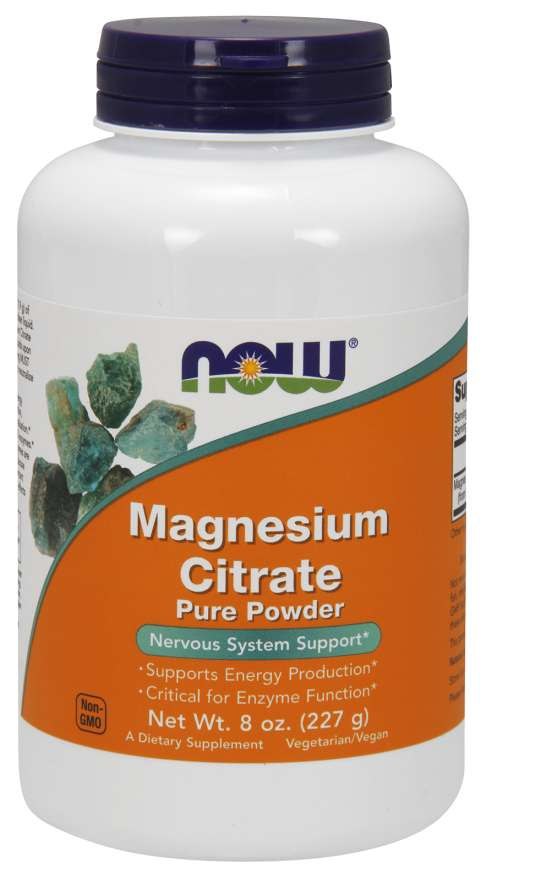 NOW FOODS Magneesiumtsitraat 227 g