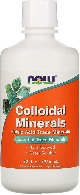 NOW FOODS kolloidsed mineraalid 946 ml