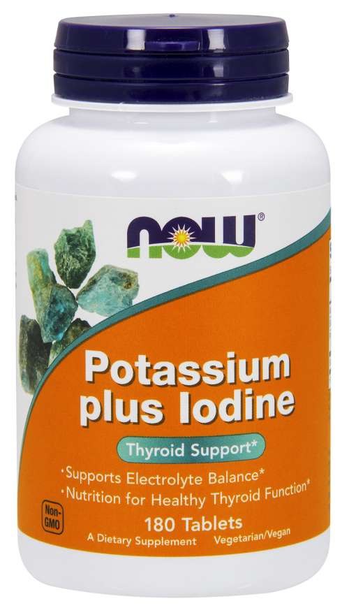 Now Foods Kalis Plus Iodine - Kalis + Jood 180 tabletti