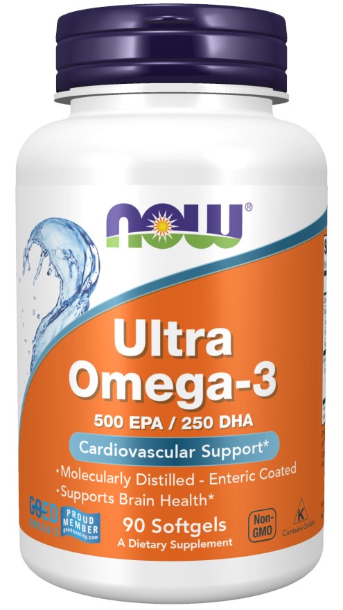 Now Foods Ultra Omega-3 1000 mg 90 kapslit