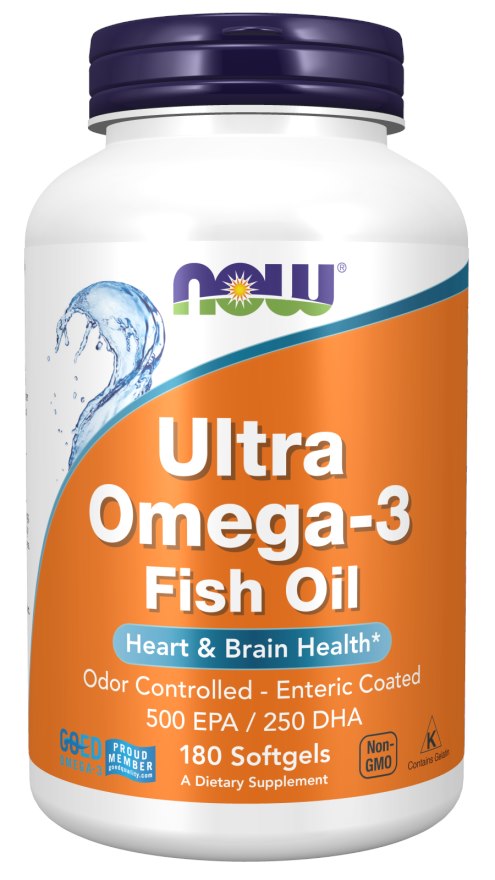 Now Foods Ultra Omega-3 180 kapslit