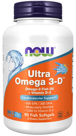 Now Foods Ultra Omega 3-D 90 kapslit