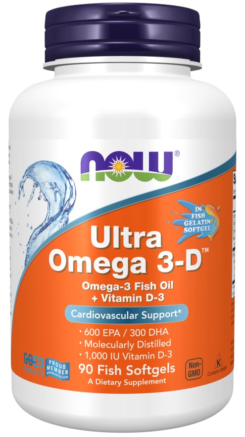 Now Foods Ultra Omega 3-D 90 kapslit