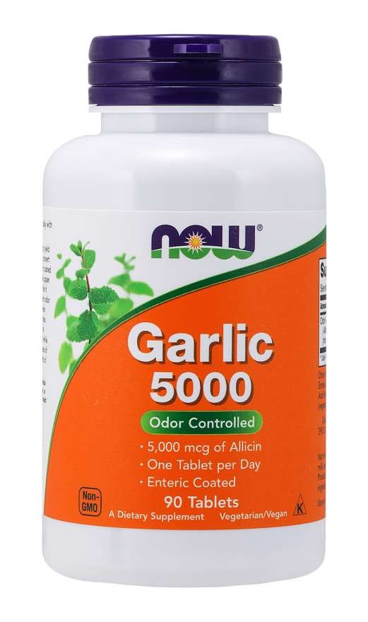 NOW FOODS Garlic 5000 90 tabletti
