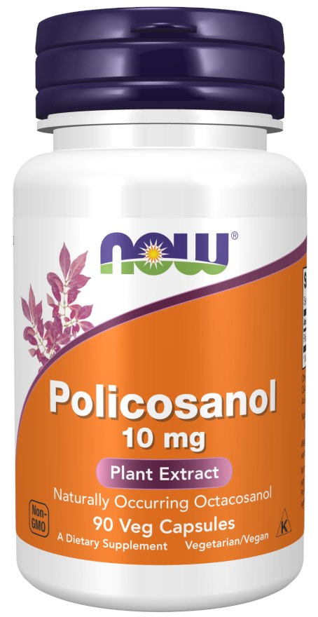 Now Foods Policosanol 10 mg 90 kapslit