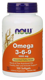 Now Foods Omega 3-6-9 100 kapslit
