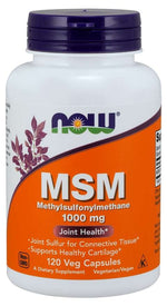 Now Foods Whey MSM – Methylsulfonylmethane 1000 mg 120 kaps.