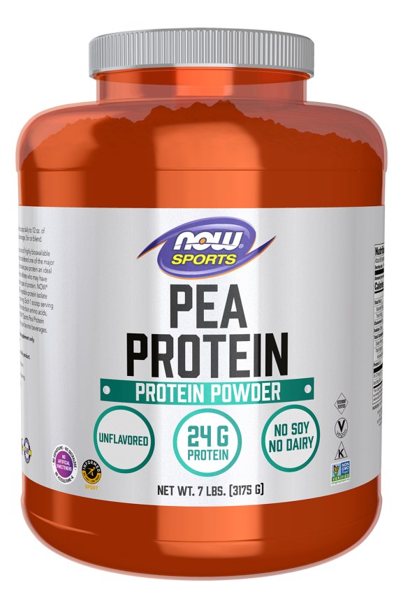 Now Foods hernevalk, maitsestamata – hernevalgu isolaat 3,175 kg