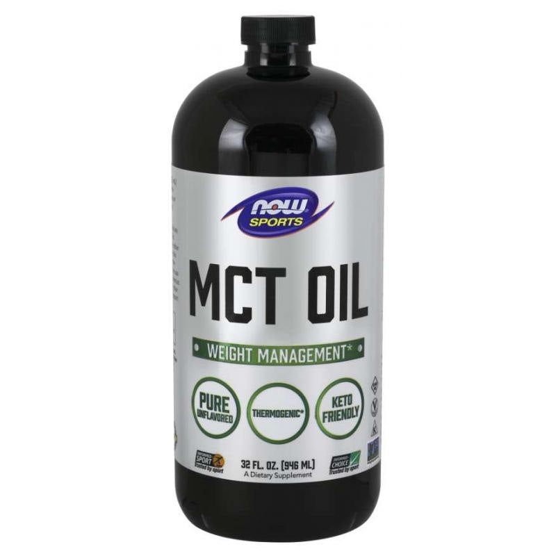 NOW FOODS MCT õli - lõhnatu MCT õli 946 ml