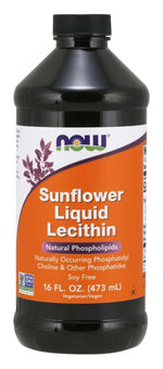 Now Foods päevalille vedel letsitiin 473 ml