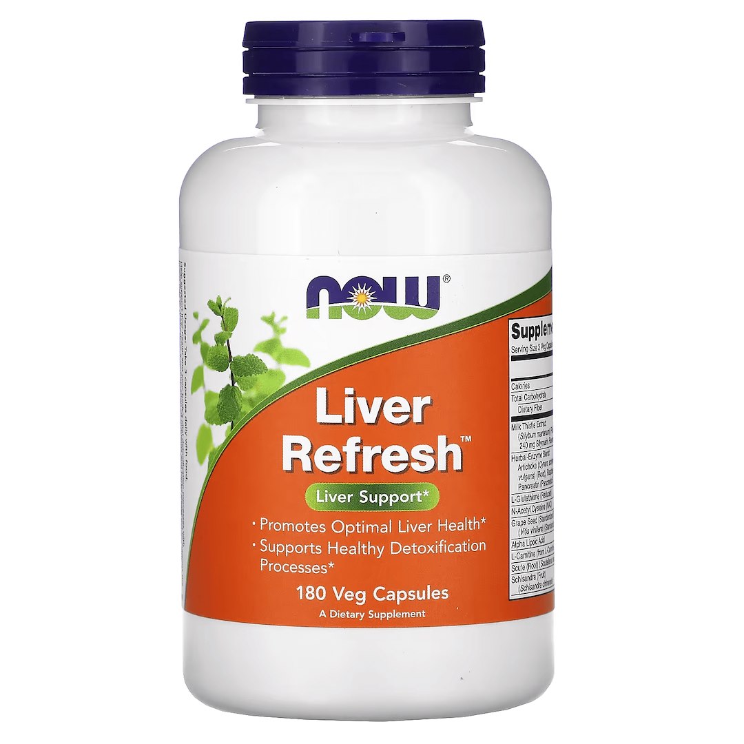 NOW FOODS Liver Refresh 180 kapslit
