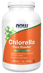 Now Foods Chlorella pulber – klorella pulber 454 g