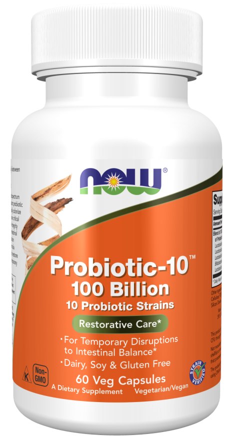 Now Foods Probiotic-10 - 100 miljardit 60 kapslit