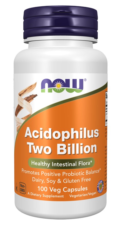 Now Foods Acidophilus 2 miljardit 100 kapslit