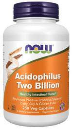 Now Foods Acidophilus 2 miljardit 250 kapslit