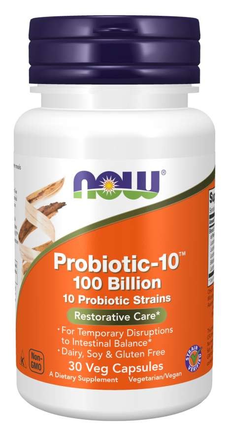 Now Foods Probiotic-10 - 100 miljardit 30 kapslit