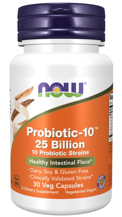 Now Foods Probiotic-10 - 25 miljardit 30 kapslit