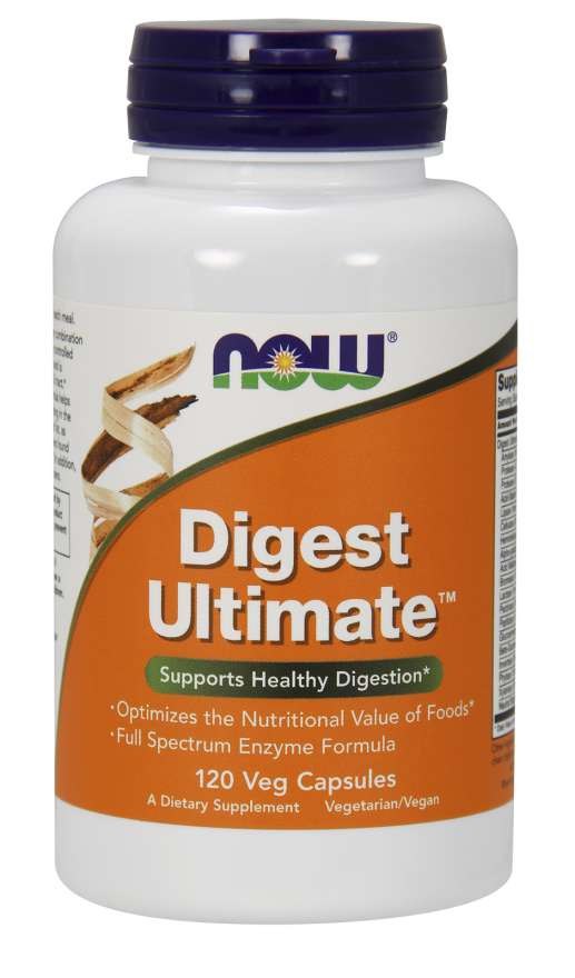 NOW FOODS Ultimate Digestive ensüümid 120 kapslit
