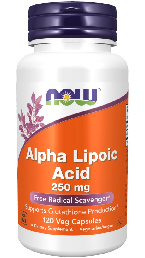 NOW FOODS Alfa-lipoehape 120 kapslit
