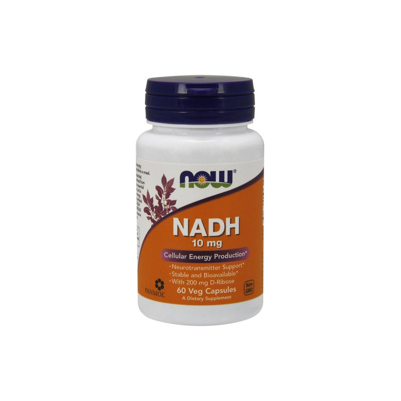 NOW FOODS D-riboos 200 mg ja NADH kreatiini aktivaator 10 mg 60 kapslit