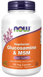 Now Foods taimne glükoosamiin ja MSM 120 kapslit