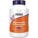 NOW FOODS Glucosamine Chondroitin with MSM 180 kapsulių