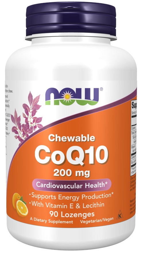 NOW FOODS koensüüm Q10 200 mg 90 tabletti