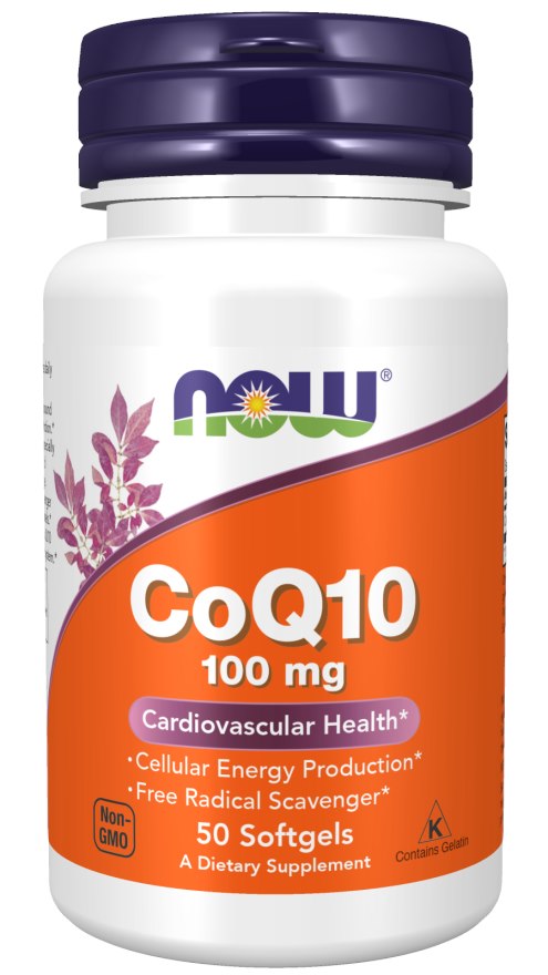 NOW FOODS koensüüm Q10 100 mg 50 kapslit