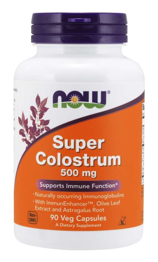 Now Foods Super Colostrum 500 mg 90 kapslit