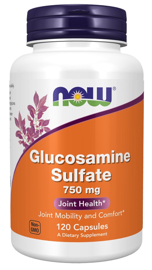 NOW FOODS Glükoosamiinsulfaat 750 mg 120 kapslit