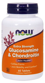 NOW FOODS Glükoosamiin ja kondroitiin 60 tabletti