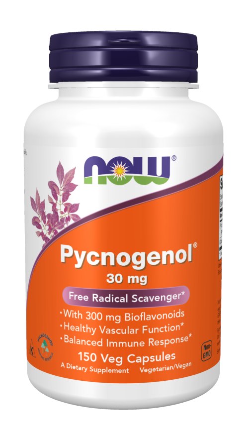 Now Foods Pycnogenol 30 mg 150 kapslit